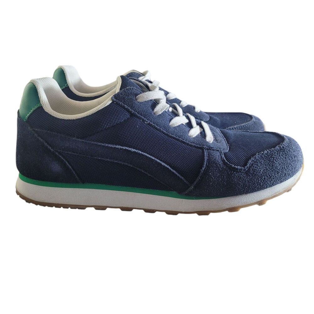 J.‎ Crew City Sneakers Women's Size 9.5 Blue Green Suede Casual Preppy Outdoor